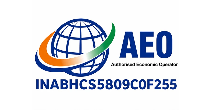 Authorized Economic Operator AEO ID INABHCS5809C0F255 logo