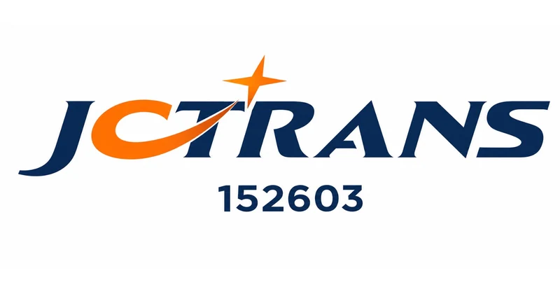 JCtrans global logistics network logo