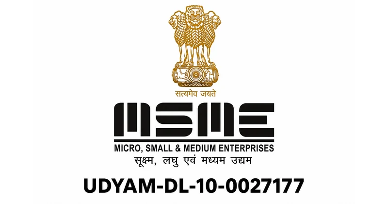 MSME ID UDYAM-DL-10-0027177 logo