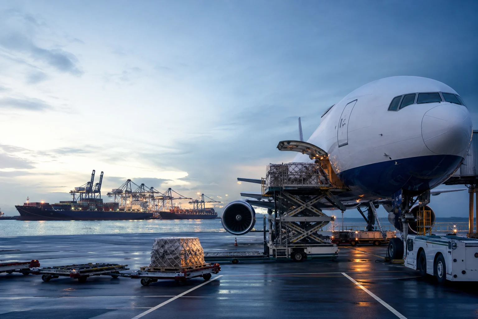 Global freight forwarding operations in India