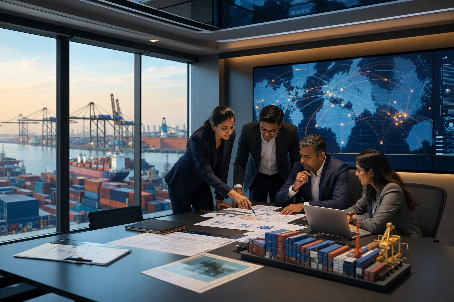 Supply chain strategy and consultancy operations in India